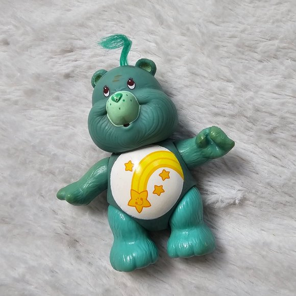 Vintage 1983 Kenner Care Bears Wish Bear Posable Plastic Figure - Picture 1 of 5